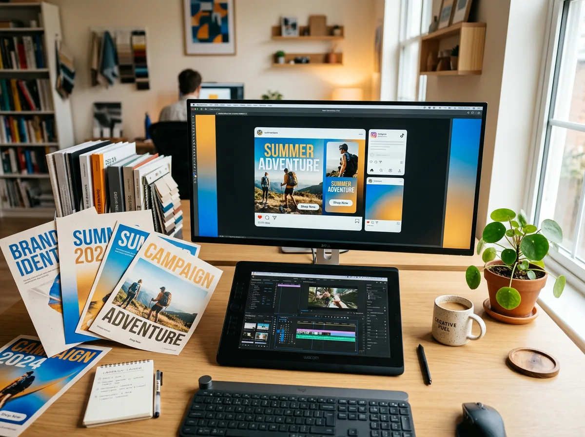 Ads, posters and video created by Jaisun